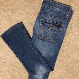 Calvin Klein boot cut jeans Sz 8